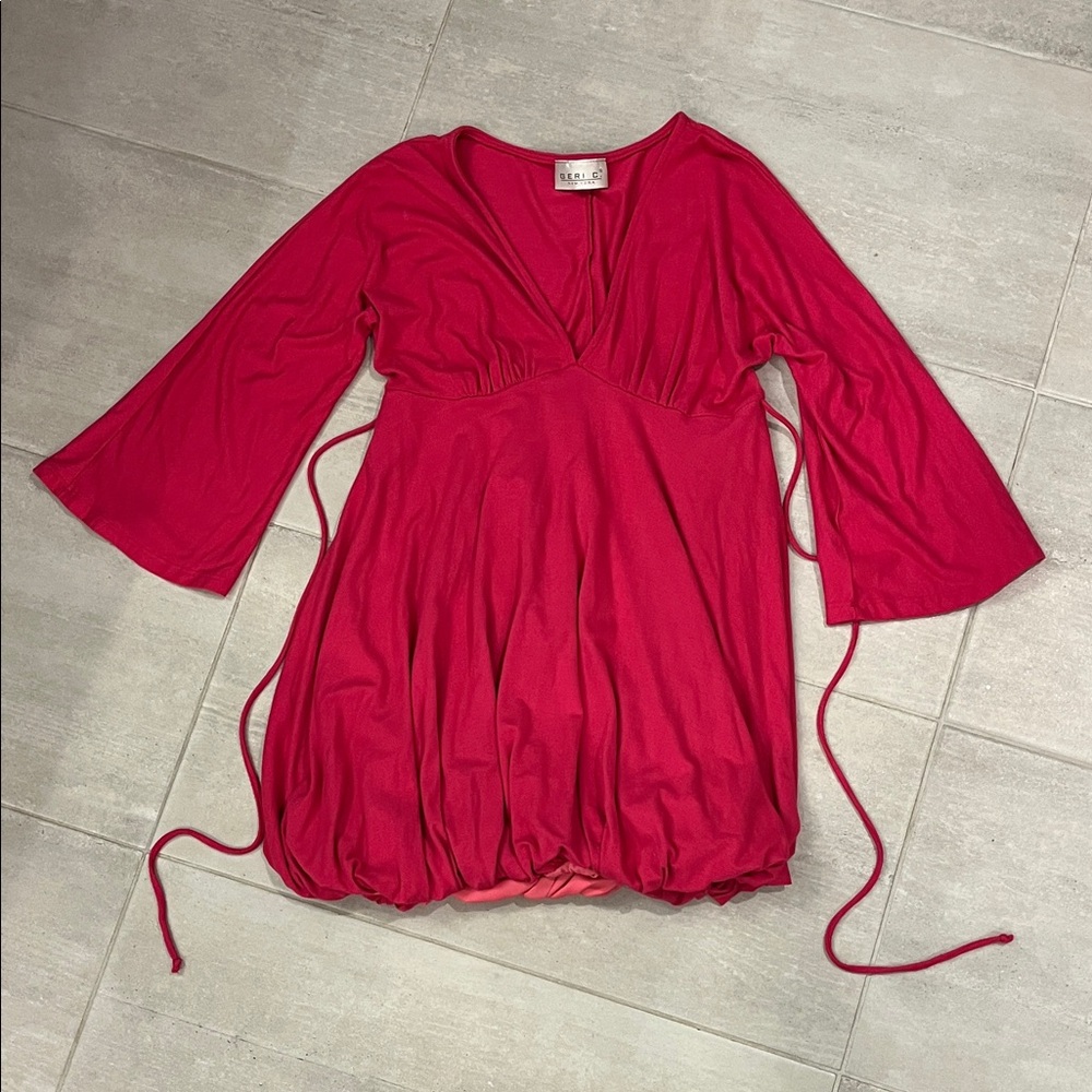 Hot pink Bubble Dress!
